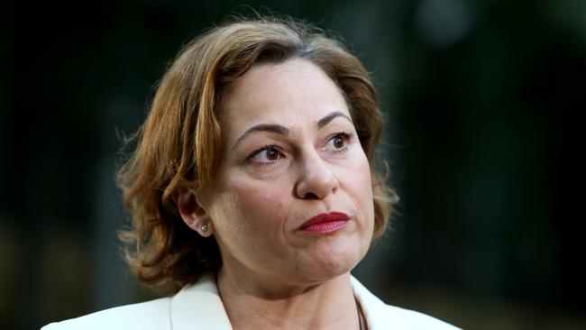 Queensland’s former deputy premier Jackie Trad is likely to use a High Court decision to suppress a Crime and Corruption investigation report that relates to the appointment of her former under-treasurer. Picture: Steve Pohlner