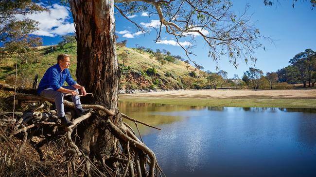 The iconic symbol of Lachlan Murdoch’s ties to Australia is his attachment to the Cavan property outside Canberra. Picture: Nick Cubbin