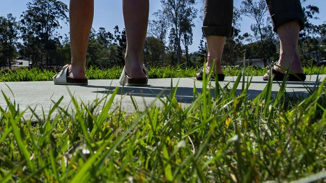 THE Toowoomba Regional Council will start work on a footpath and cycleway in Toowoomba. (AAP Image/Richard Walker)