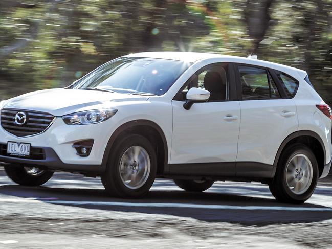 CarsGuide - 3 SUV copmarison. Hyundai Tucson, Mazda CX-5, Nissan Z-Trail. Picture: Thomas Wielecki