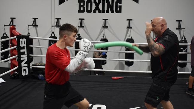 Ben Cameron-Hands says he’s ready to go again after producing a first round knockout victory on debut. Picture: Eddie Franklin