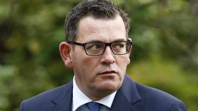 According to one MP, Premier Daniel Andrews gives updates about his online media performance during cabinet meetings. Picture: Getty Images