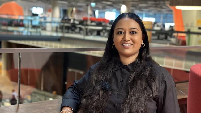 Neha Kumar, of NAB, says the bank empowers her to pursue personal and professional growth ­opportunities