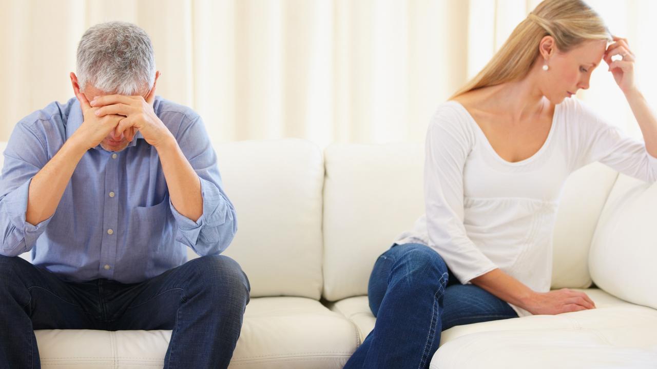 The woman wants to leave her husband but is worried she will have no money. Picture: iStock