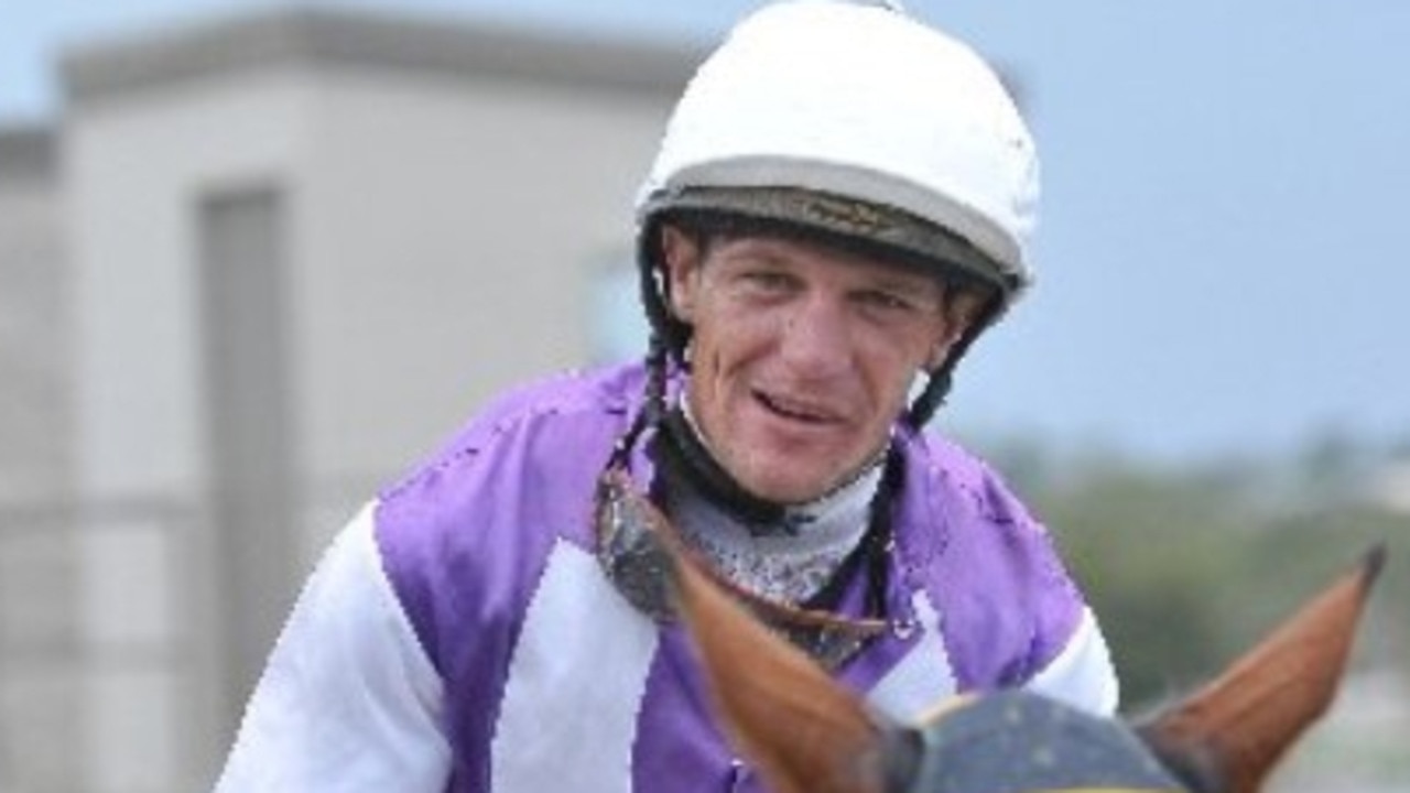 Trouble-plagued jockey Luke Dillon, who was once Rockhampton’s premier rider.