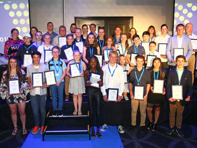 All the NewsLocal winners from last year’s 2017 Local Sports Star awards at The Epping club. Picture: Damian Shaw