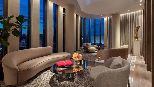 Penthouse Suite at The Londoner. Picture: Andrew Beasley