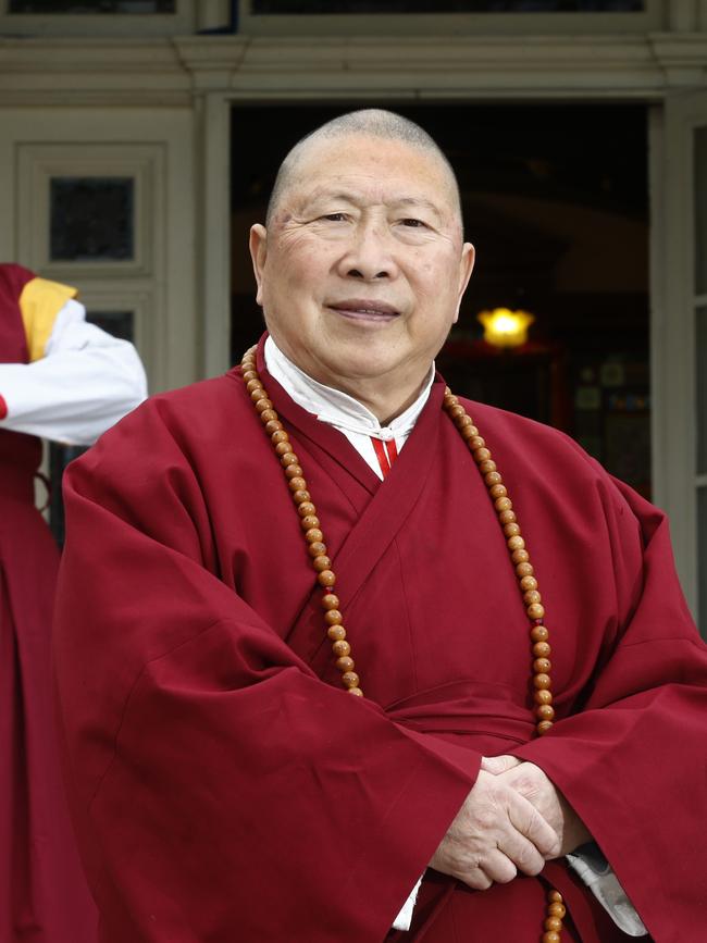 Buddhist council director Xin De Wang.