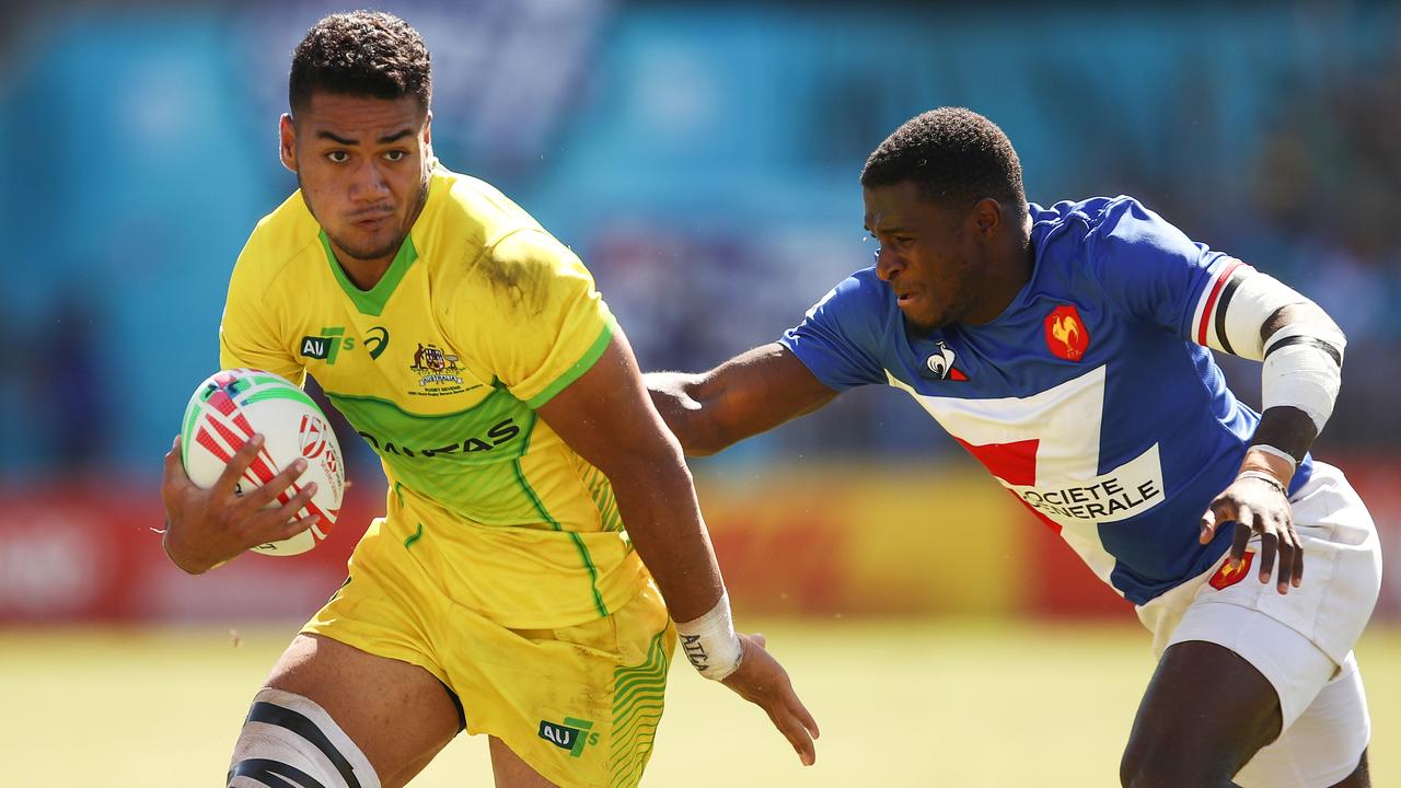 Jeral Skelton is a former Australian Rugby Sevens player. Picture: Brendon Thorne/Getty Images