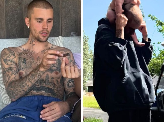 Justin Bieber sparks concern with ‘unsafe’ new photos of baby son.