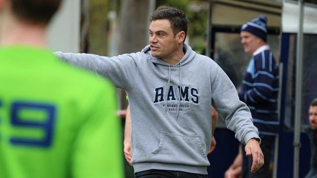 Glenunga coach Nathan Grima. Picture: Max Stapleton