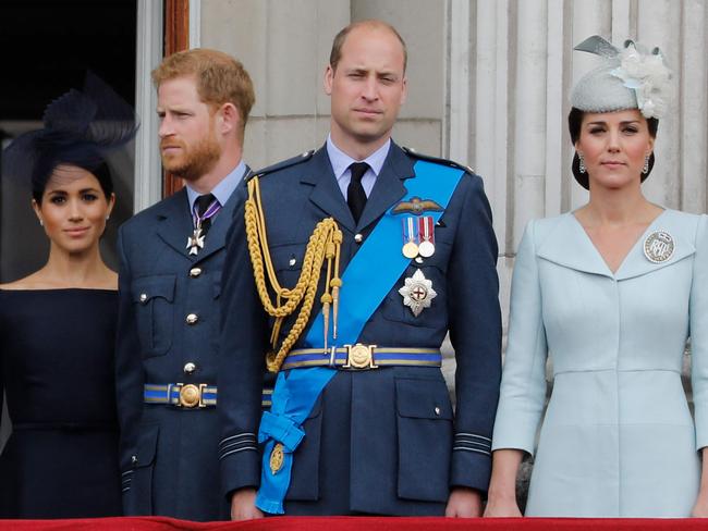 The rift between princes Harry and William shows no signs of healing. Picture: AFP