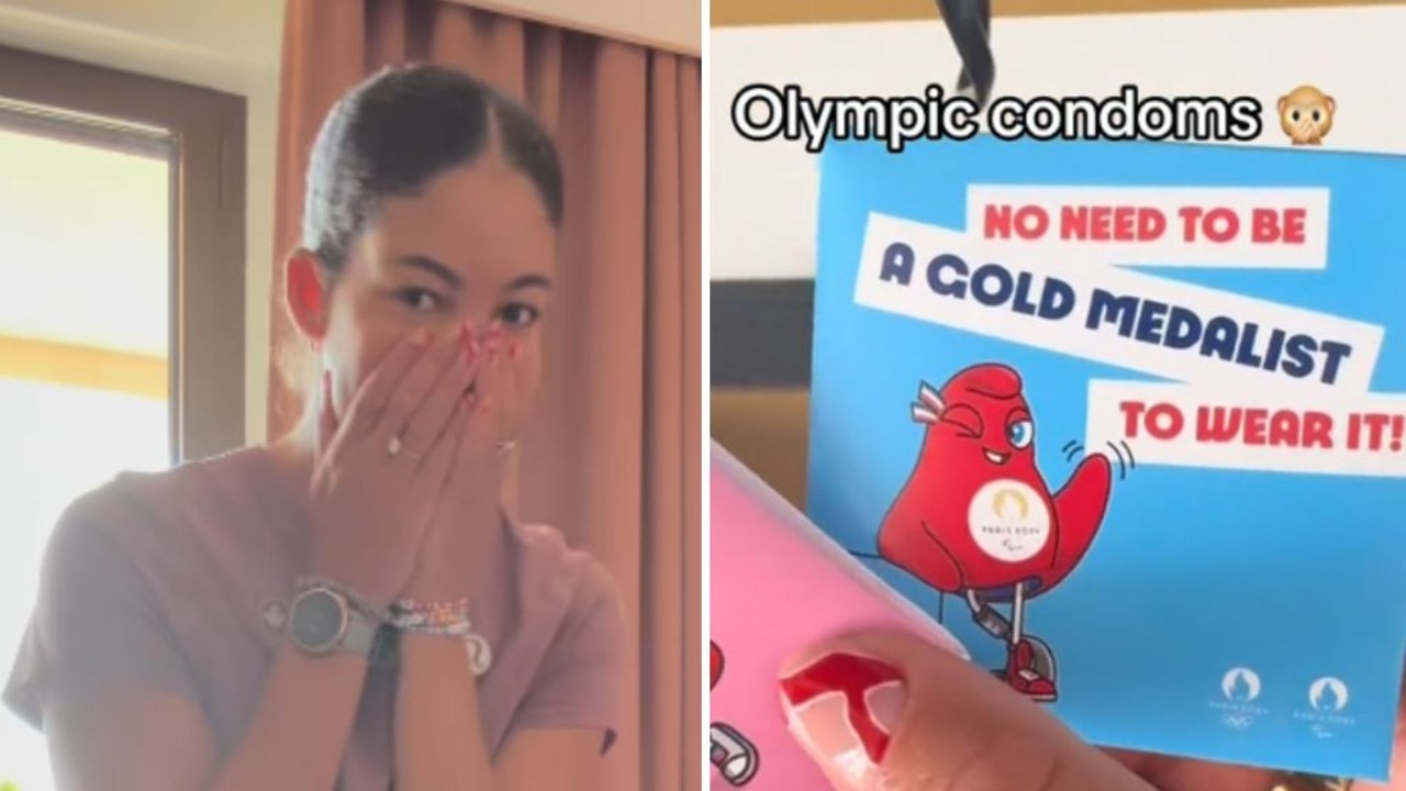 Cheeky Olympic condom messages go viral