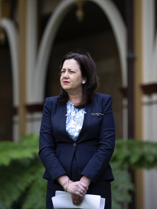 Queensland Premier Annastacia Palaszczuk. Picture: NCA NewsWire / Sarah Marshall