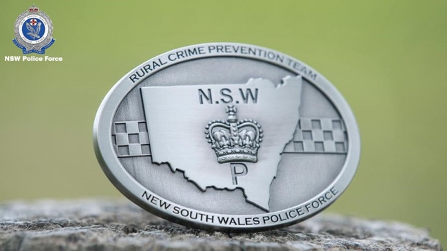 NSW Rural Crime Prevention team officers have charged a man from Wantabadgery over seven alleged offences. Picture: NSW Police