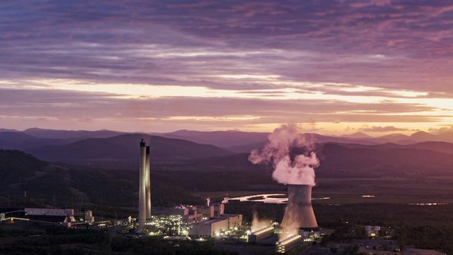 The Callide Power Station near Biloela where energy production is one of the key industries. Callide Power Station is a coal-powered operation. Photo by Brook Mitchell/Getty Images
