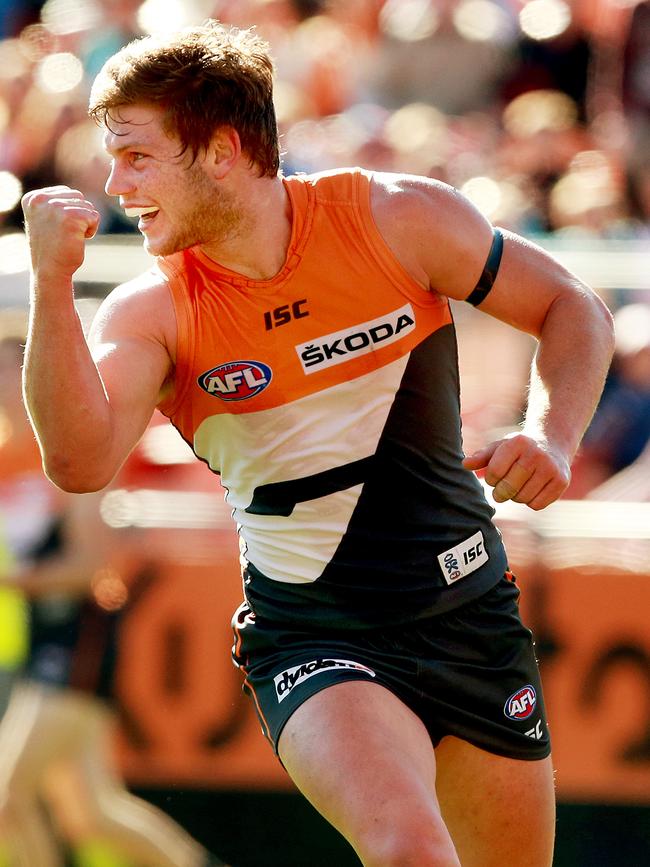 Taylor Adams during his time at GWS. Picture: Evans Mark