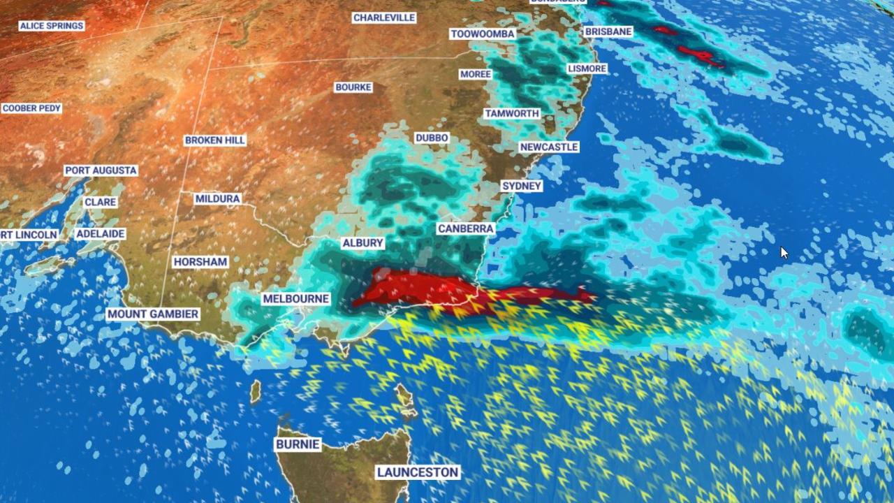 Sydney Brisbane Weather Unusual Severe Storm Outbreak Warning