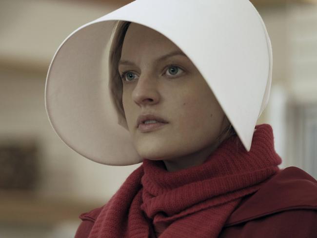Social media is full of people linking the study results with the new hit series The Handmaid’s Tale. Picture: George Kraychyk