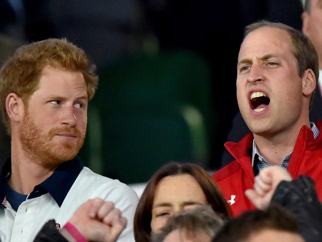 The tensions between Prince Harry and Prince William are further revealed in the new book. Picture: Max Mumby/Getty Images