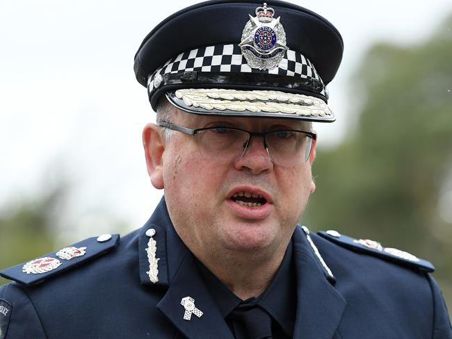 Former Victoria Police Chief Commissioner Graham Ashton. Picture: Getty Images