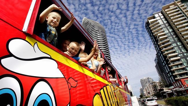  9/8/12 BCM - 1.44pm - It was clear skies and smooth sailing for the tourists aboard the amphibious icon of the Gold Coast th...