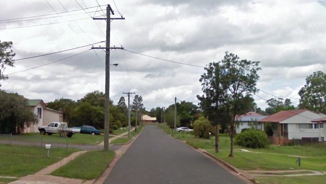 The woman was allegedly attacked on a quiet street in Singleton, by masked home invaders. Picture: Google