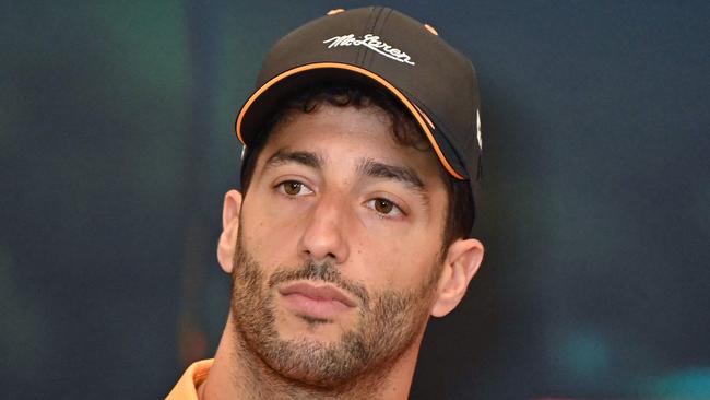 Daniel Ricciardo will part ways with McLaren at the end of the 2022 Formula 1 season. Picture: AFP