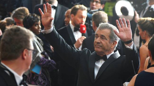 Mel Gibson arrives at the Oscars in 2017. Photo by Al Powers/Invision/AP                        <a capiid="b193deb104f3f6c9d9bf8c9c95db857d" class="capi-video">Salma Hayek speaks out on 'Harvey horror'</a>