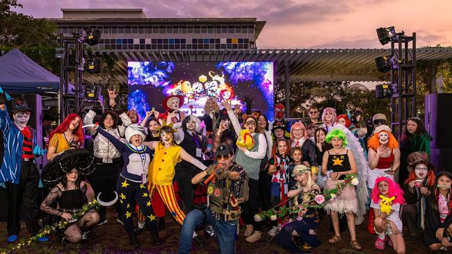 Cosplay Group shot at Geekfest Top End. Picture: Supplied