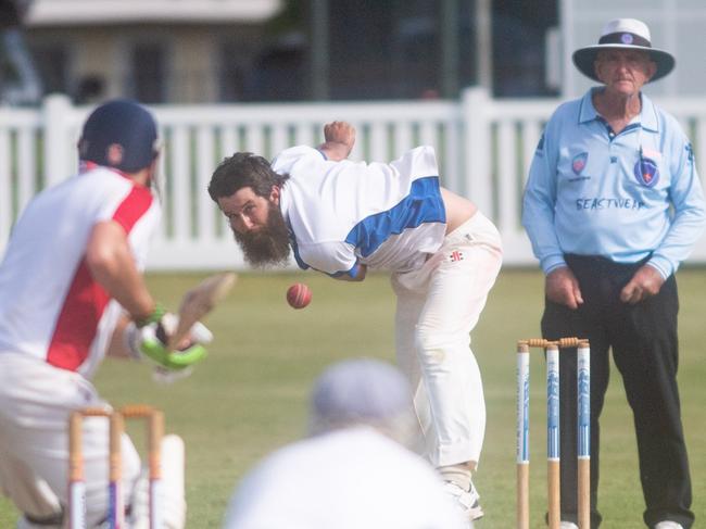 Brad Chard produced man of the match figures of 5 for 38 off 16.1 overs for Ulmarra Hotel Tucabia Copmanhurst. Photo: Adam Hourigan