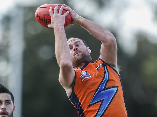 Southern league Div 4: Carrum Patterson Lakes v Lyndhurst. Kaine Bund - Lyndhurst Picture: Valeriu  Campan