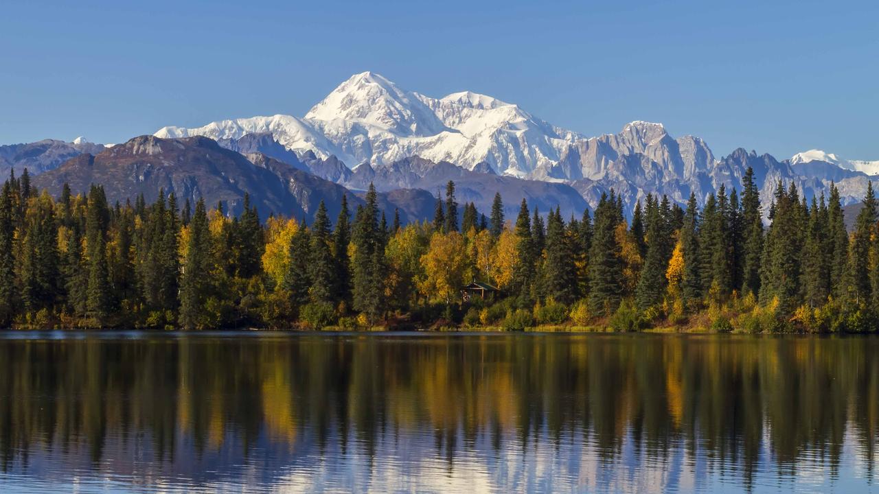 Byers Lake, Alaska is the closest view to Mount McKinley without being on the mountain in Denali National Park. Picture: iStock