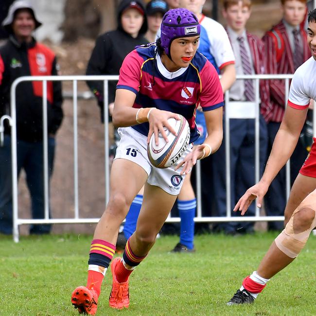 First XV GPS game between Ipswich and BSHS Saturday August 13, 2022. Picture, John Gass