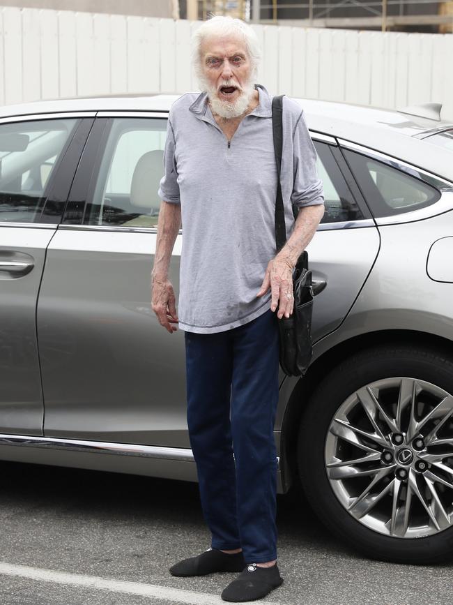 Van Dyke seen out with his Lexus vehicle in June 2022. Picture: Coleman-Rayner