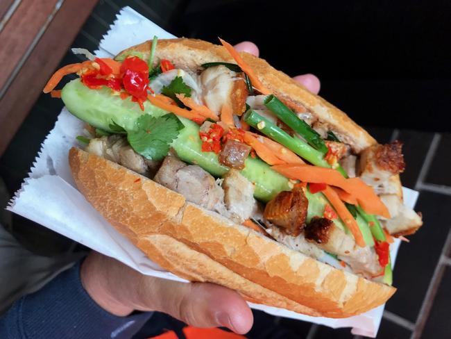 Setting a new sandwich standard: banh mi from Marrickville Pork Roll. Photo: Jenifer Jagielski