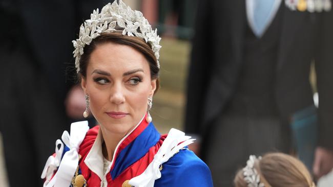 Catherine, Princess of Wales at the Coronation of King Charles III and Queen Camilla. Picture: Getty Images