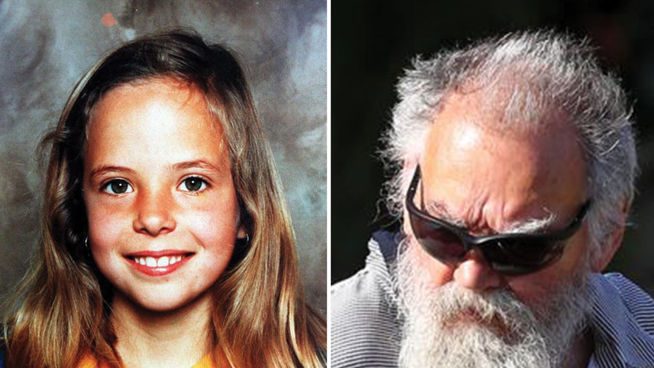 Michael Guider, right, who killed Sydney schoolgirl Samantha Knight, left, broke his bail conditions and is back behind bars until December 2024. Picture: Supplied