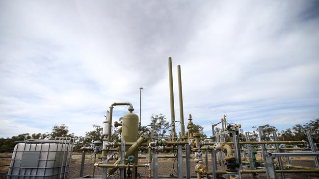 Santos’s Narrabri gas project. Picture: Nathan Edwards.