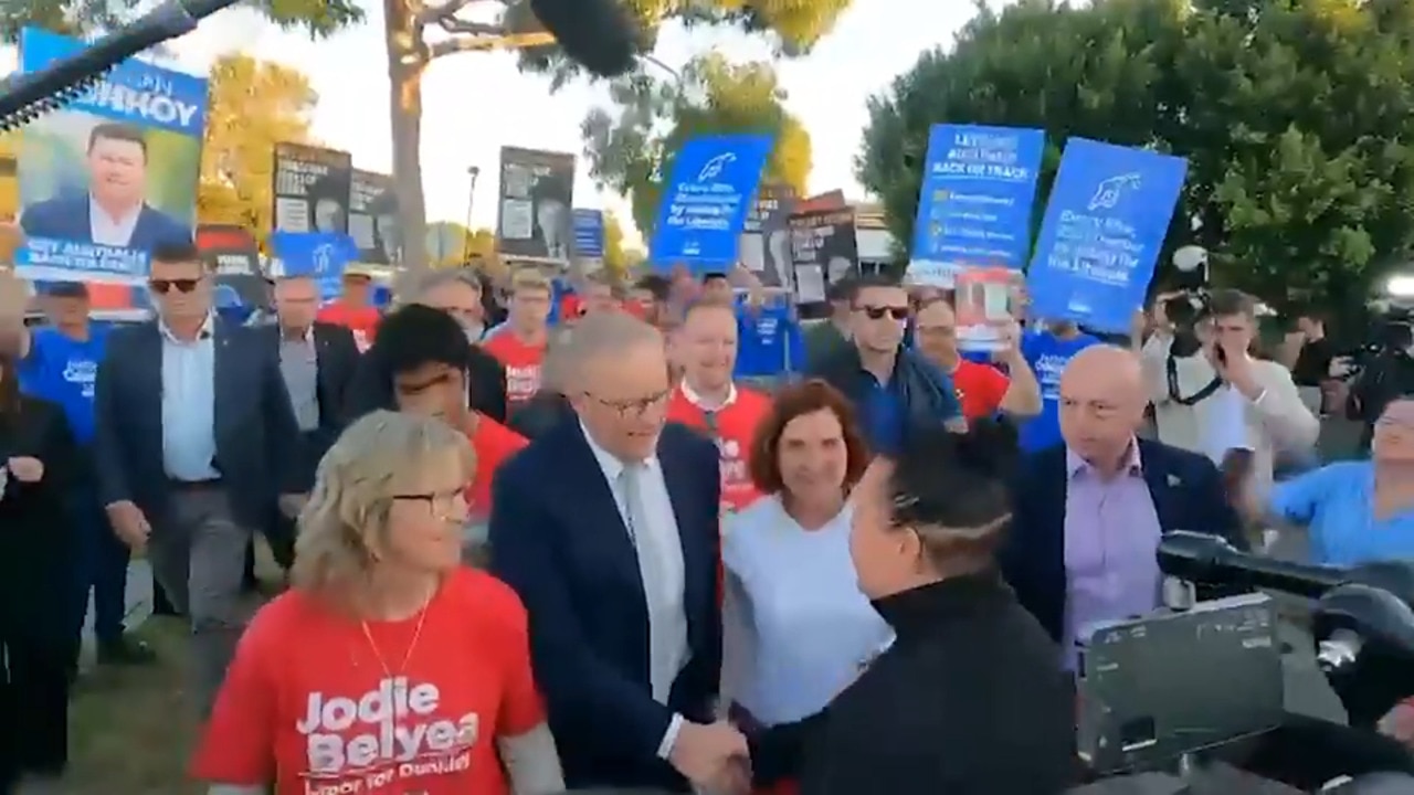 Anthony Albanese confronted over mental health funding