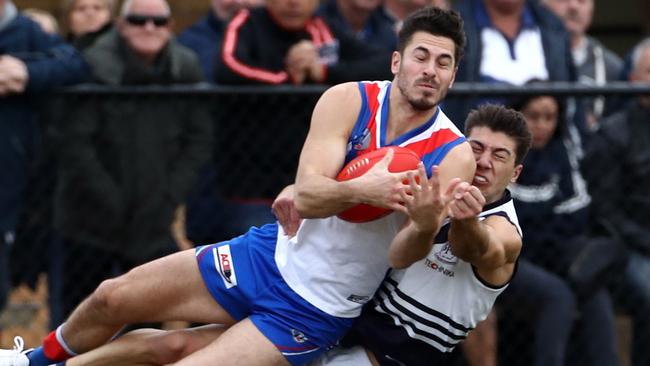 Patrick Karnezis’ return has added extra firepower to West Preston-Lakeside’s team. Picture: Mark Dadswell.