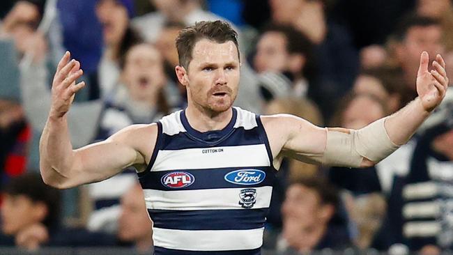 Patrick Dangerfield. Photo by Michael Willson/AFL Photos via Getty Images.