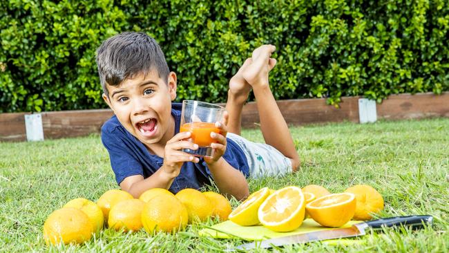 Fruit juice could soon have the same health rating as soft drink. Picture: Richard Walker