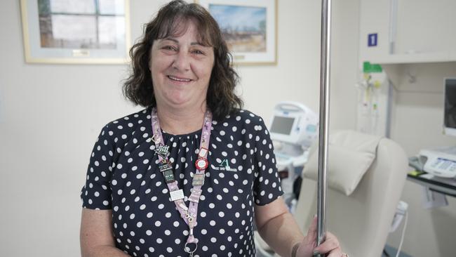 Celebrating the pending launch of St Andrew's Toowoomba Hospital's redevelopment cancer care department is chemotherapy nurse unit manager Julie McEwen.