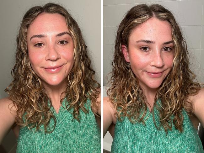All of the products I have tried on my curly girl routine journey. Picture: news.com.au/Philippa Tonkin.