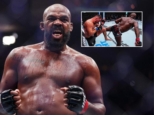 Jon Jones is not human. Photo: Getty, AFP.