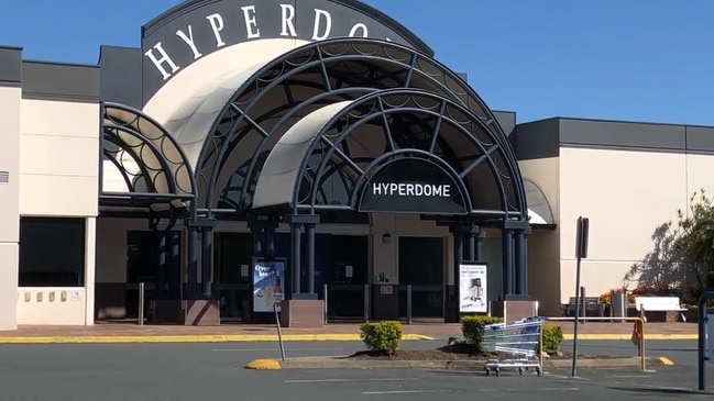 The shocking daylight shooting between the rival bikie gangs is alleged to have unfolded at the Logan Hyperdome in February 2019.