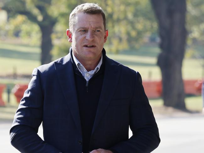 Carlton coach Michael Voss. Picture: Michael Klein