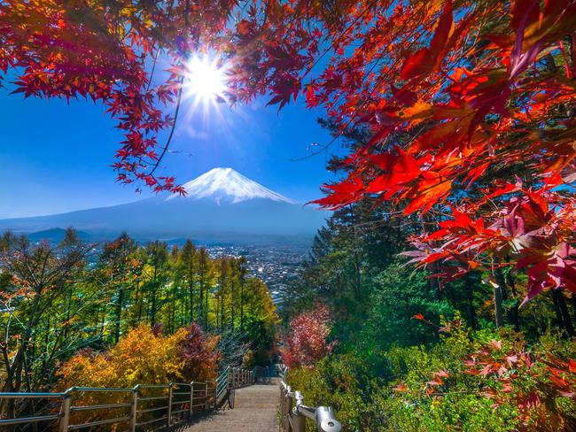 Mt. Fuji in autumn. Picture: iStockEscape, Doc Holiday