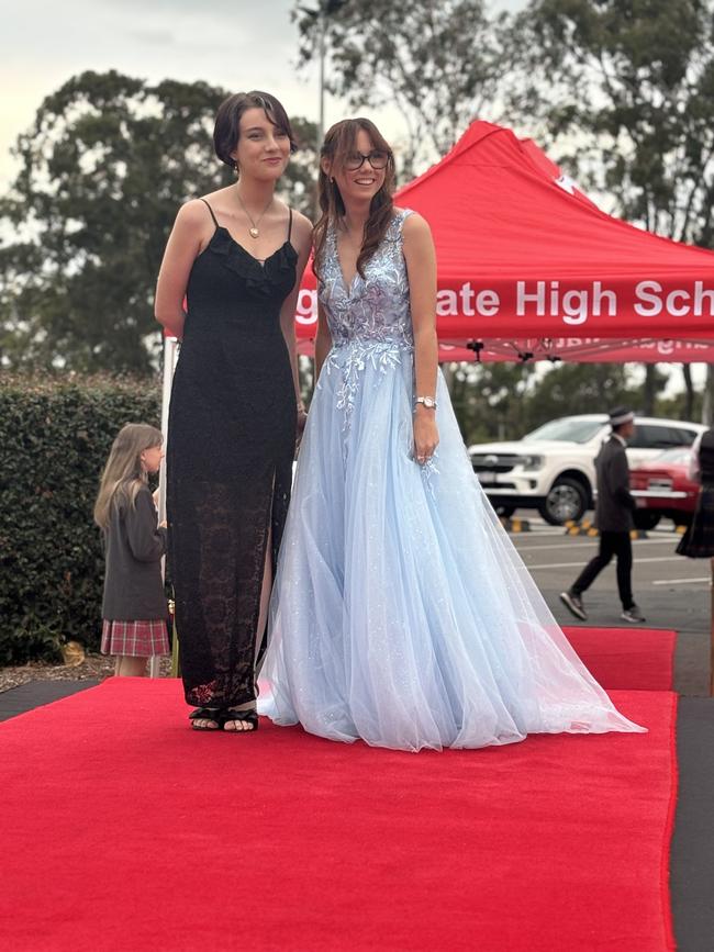 The students of Urangan State High School celebrating their formal.